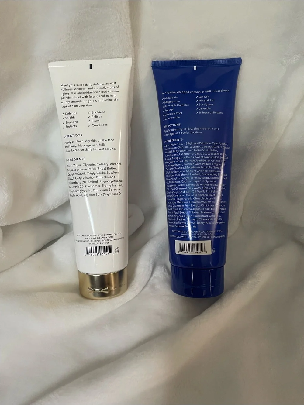 Nakery Beauty SkinRecover Relax + Repair Body Balm - Blue Body Creame